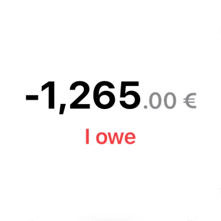 Settli balance widget